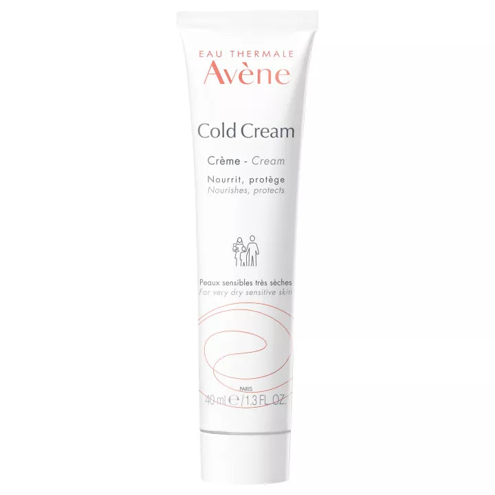 Avène Cold Cream Crème Peaux Sensibles Tube 40 ml