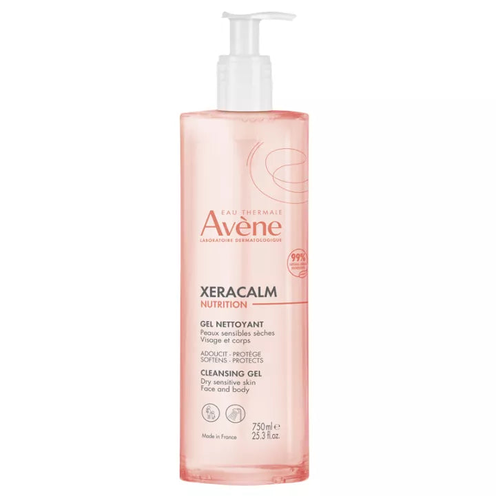 Avène XeraCalm Nutrition Gel Nettoyant 750 ml