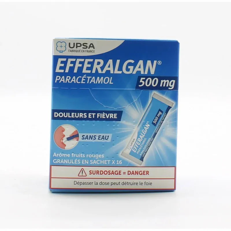 EFFERALGAN STIX 500MG GRAN FRAM SACH16