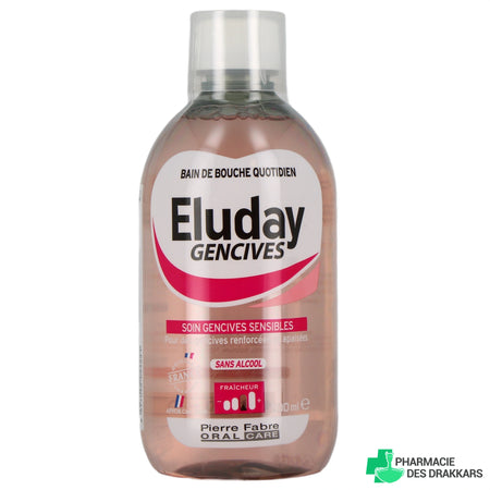 Eluday Bain de Bouche Gencives – 500 ml