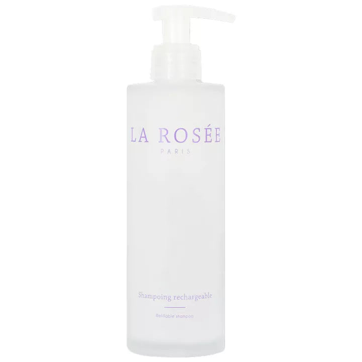 La Rosée Shampooing Flacon Verre Vide Rechargeable 200 ml