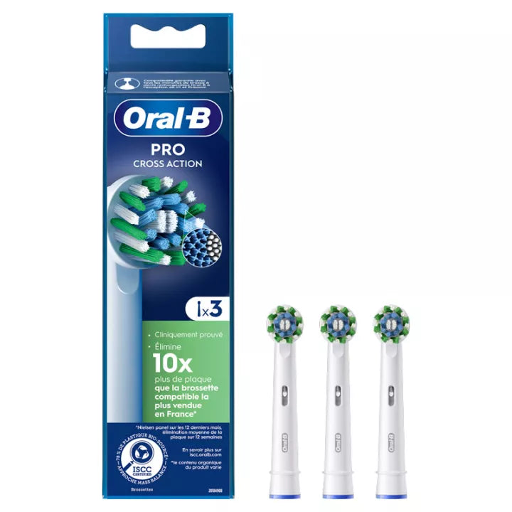 Oral-B Pro Brossettes Cross Action x3