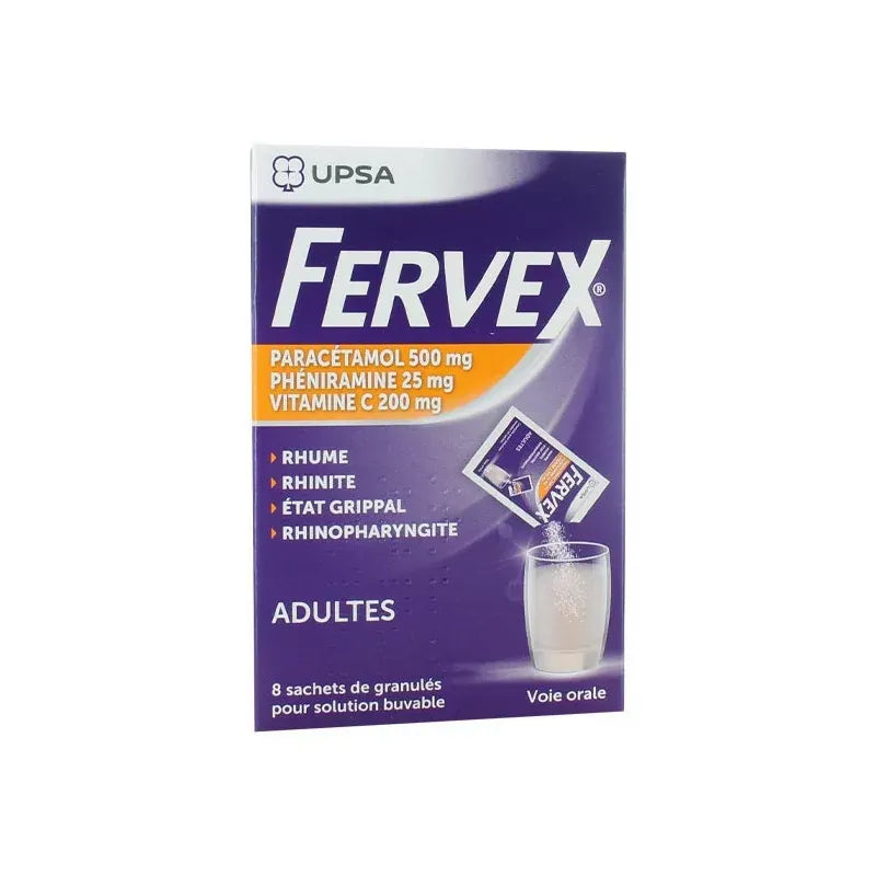FERVEX ADULTES SACHET 8