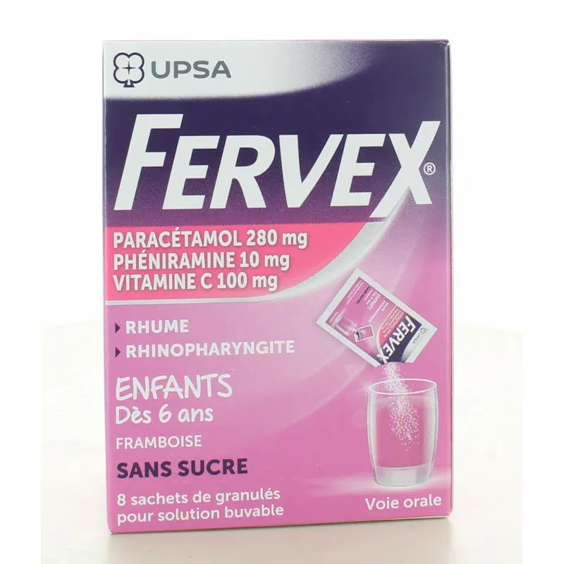 FERVEX ENFANTS S/S SACHET 8