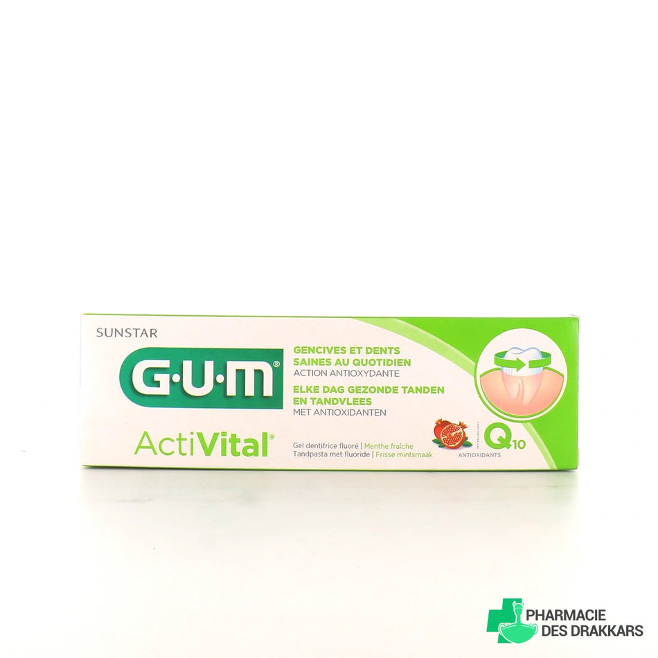 GUM Activital Gel Dentifrice – 75 ml