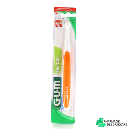 GUM End-Tuft 308 Brosse à Dents Monotouffe