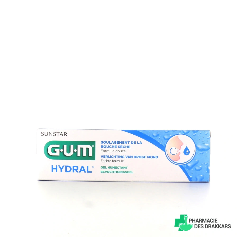 GUM Hydral Gel Humectant Bouche Sèche – 50 ml