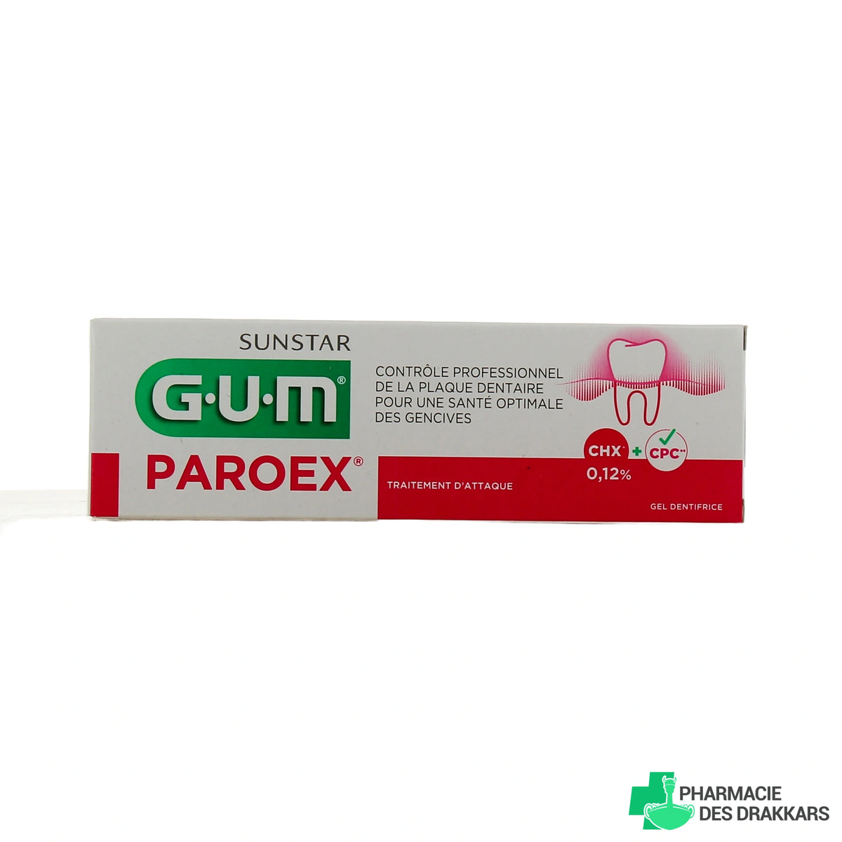 GUM Paroex Dentifrice Anti-Plaque – 75 ml