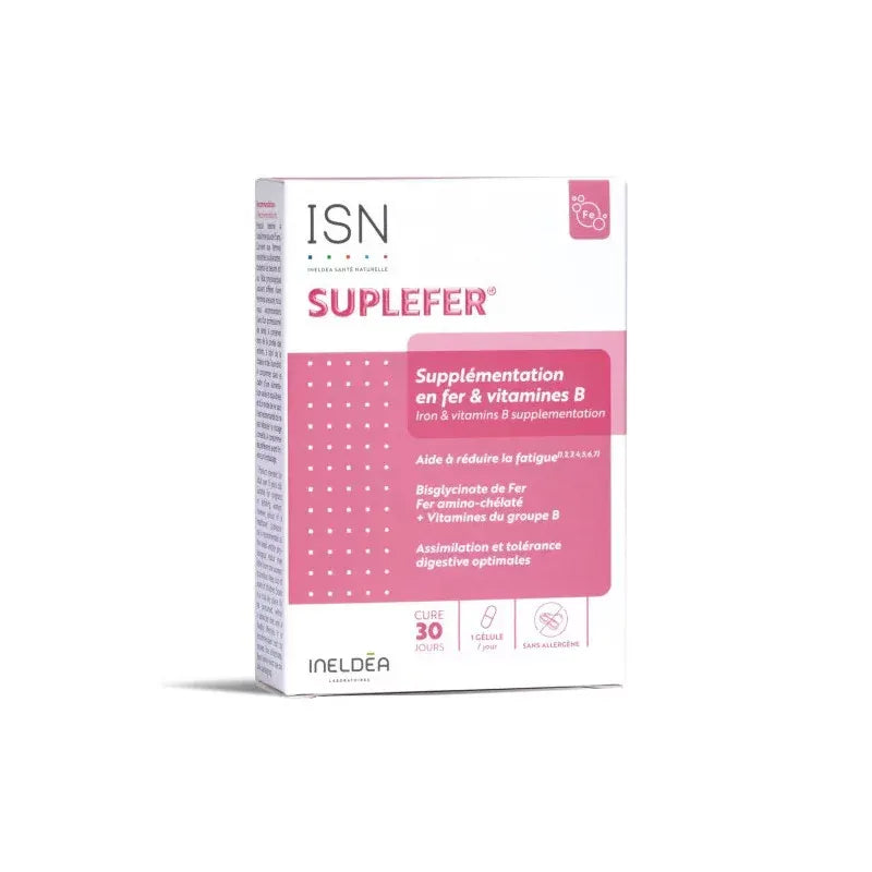 Ineldea Suplefer Gélules x30