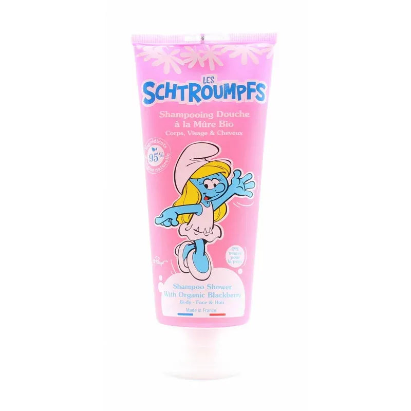 LCB Shampooing Douche Schtroumpfs Mûre 200 ml