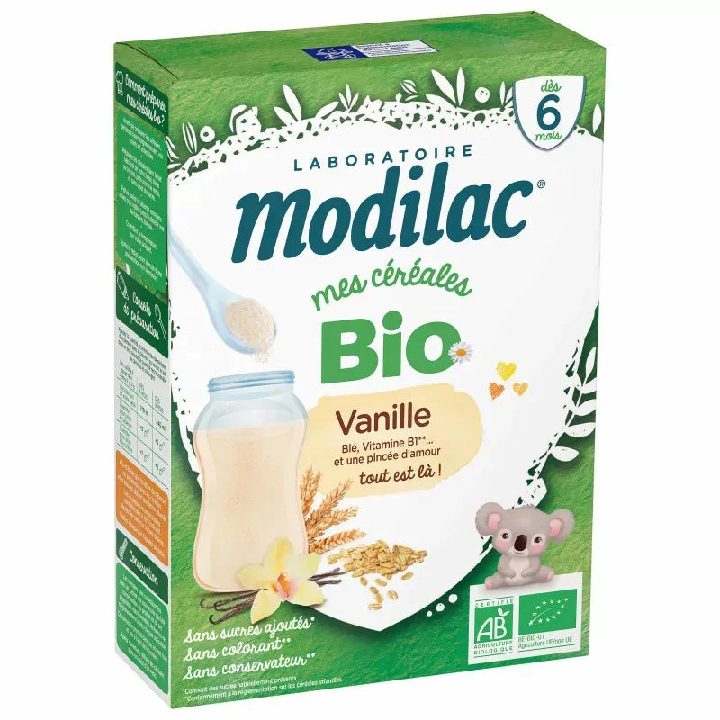 Modilac Céréa Bio Vanille 250 g