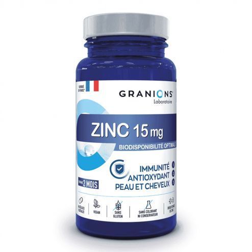 Granions Zinc 15 mg Gélules x60