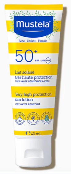 Mustela Lait Solaire SPF50+ 40 ml