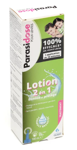 Parasidose Lot 2 en 1 Flacon 100 ml