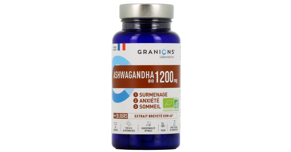 Granions Stress Ashwagandha Comprimés x60