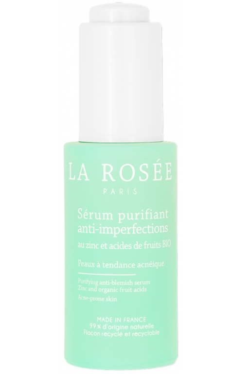 La Rosée Sérum Anti-Imperfections Zinc et Acide Bio 30 ml