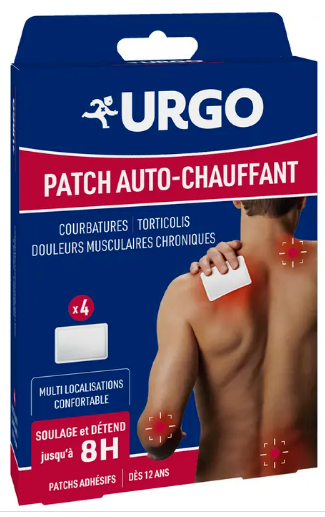 Urgo Patchs Autochauffants Multi-Localisations x4