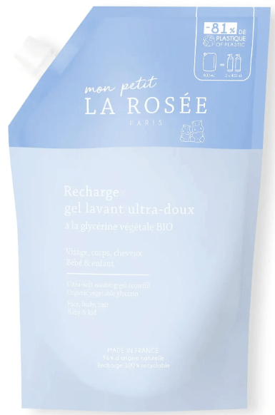 La Rosée Éco-Recharge Gel Lavant Bio 800 ml