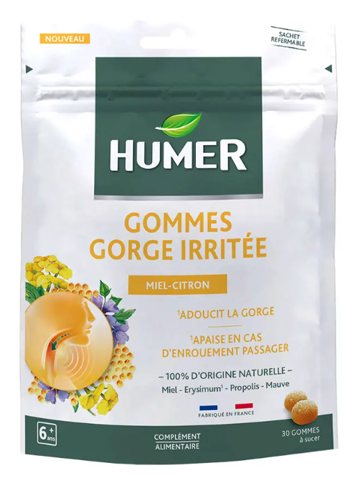 Humer Gommes Gorge Sensible x30