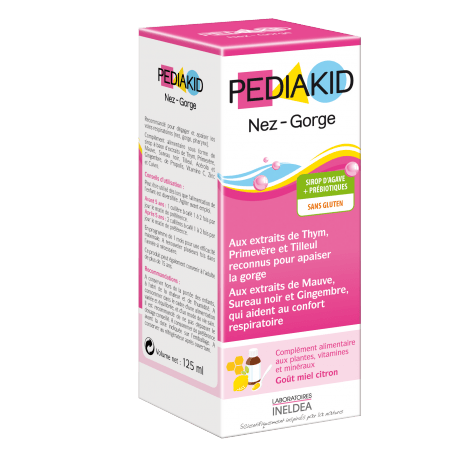 Pediakid Nez et Gorge Sirop 125 ml