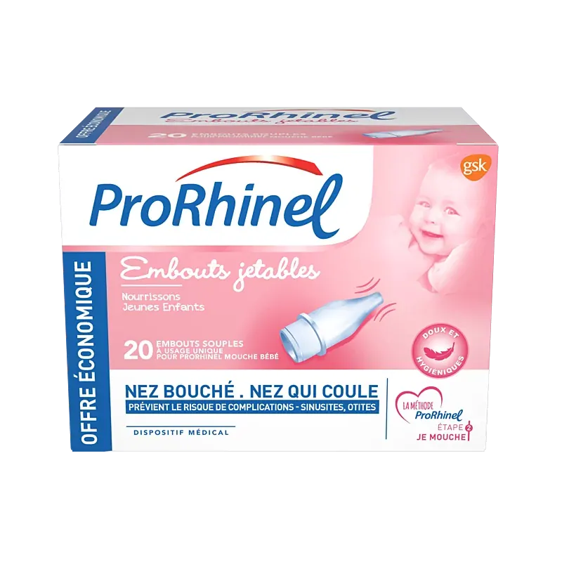 Prorhinel Embouts Jetables x20