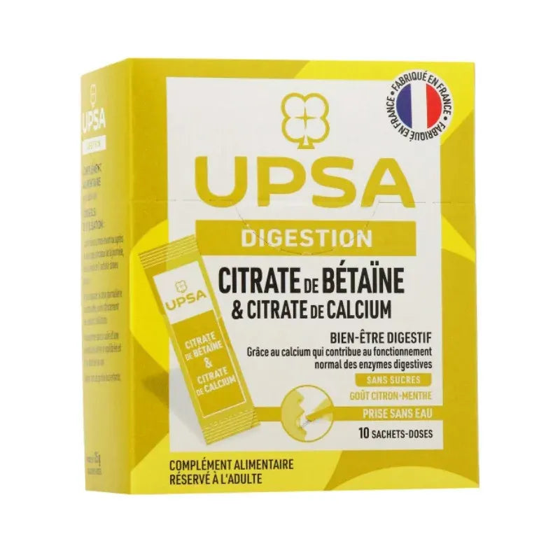 CITRATE BETAINE/CALCIUM UPSA DOS10