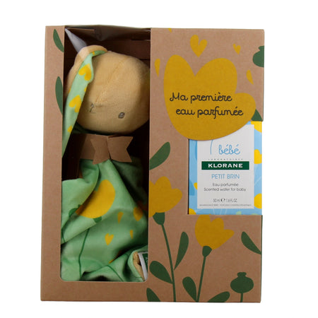 Klorane Bébé Coffret Eau Parfumée Petit Brin 50 ml + Peluche Lapin