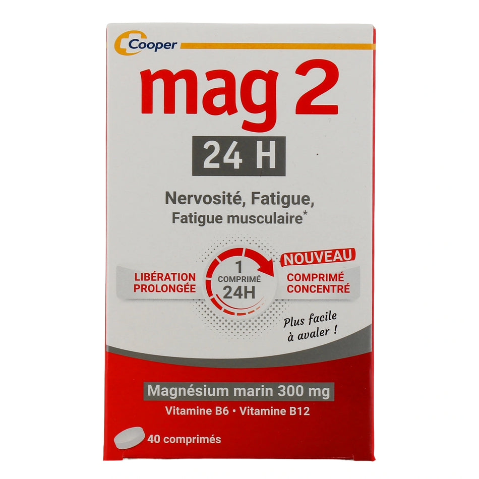 Mag 2 24H – 40 Comprimés
