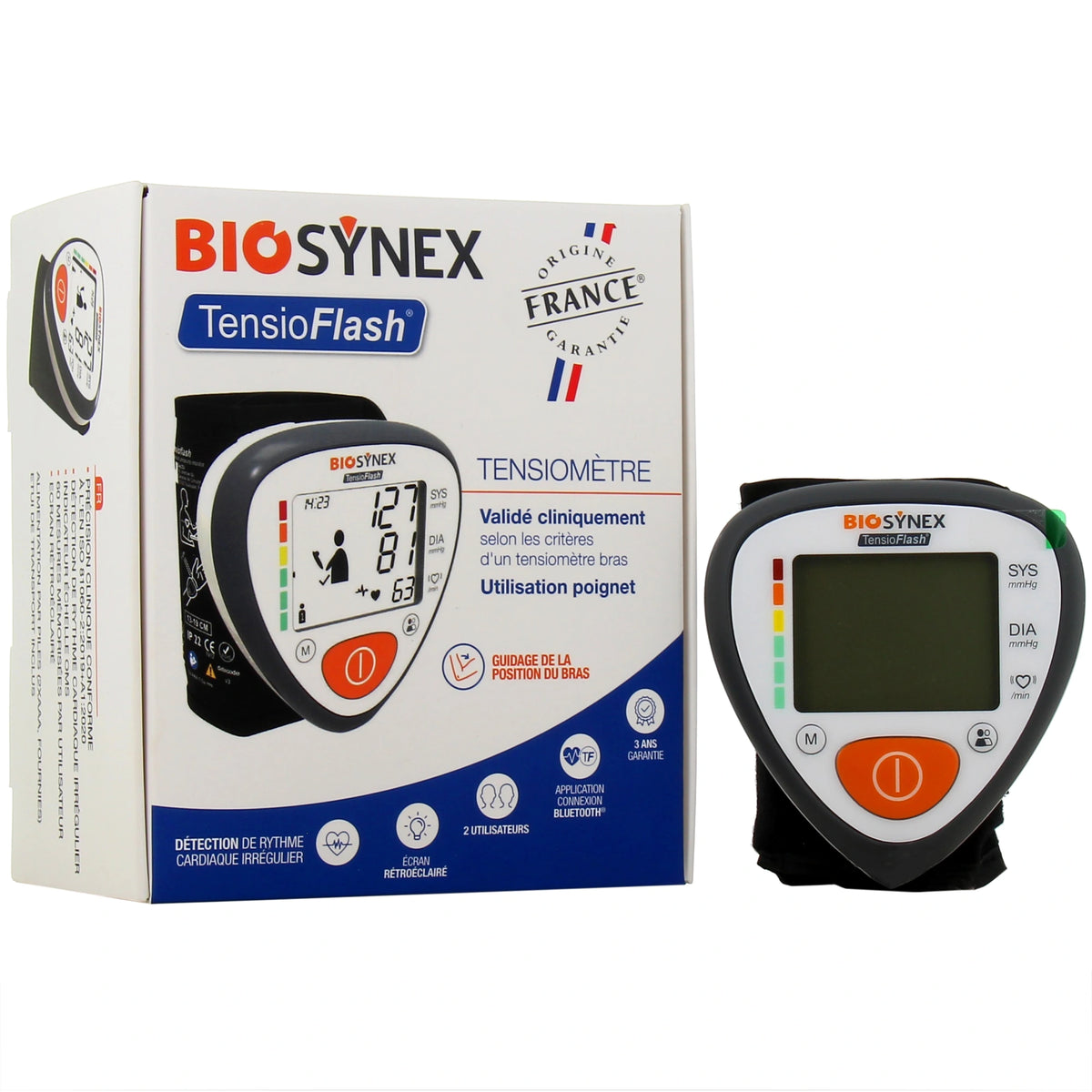 Biosynex TensioFlash Tensiomètre Poignet