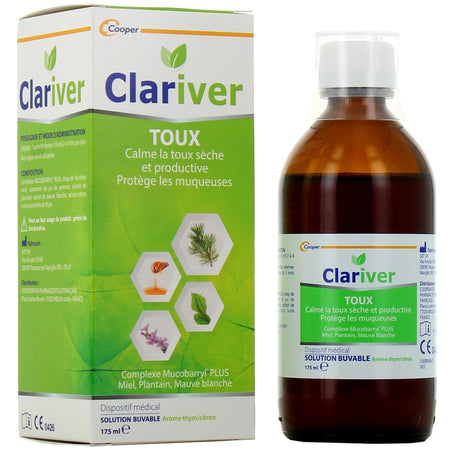 Clariver Toux Sirop Adulte – 175 ml