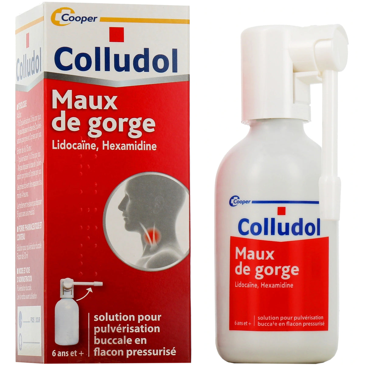 Colludol Collutoire Maux de Gorge – 30 ml