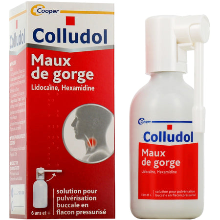 Colludol Collutoire Maux de Gorge – 30 ml