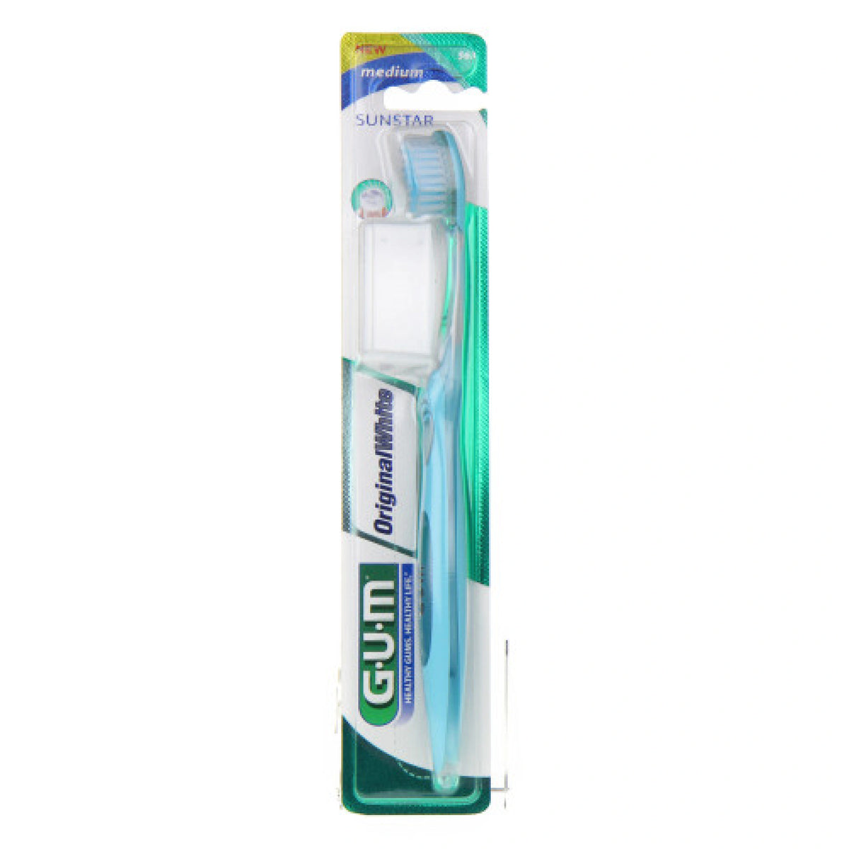 GUM Original White 561 Brosse à Dents Souple