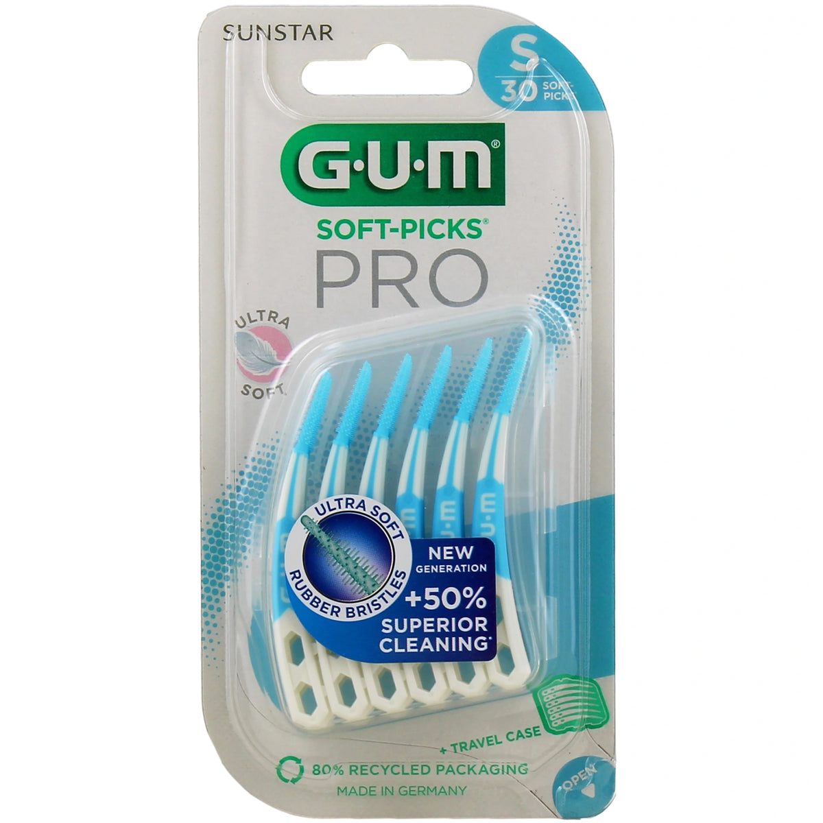 GUM Soft-Picks Pro 689 Small – 30 bâtonnets