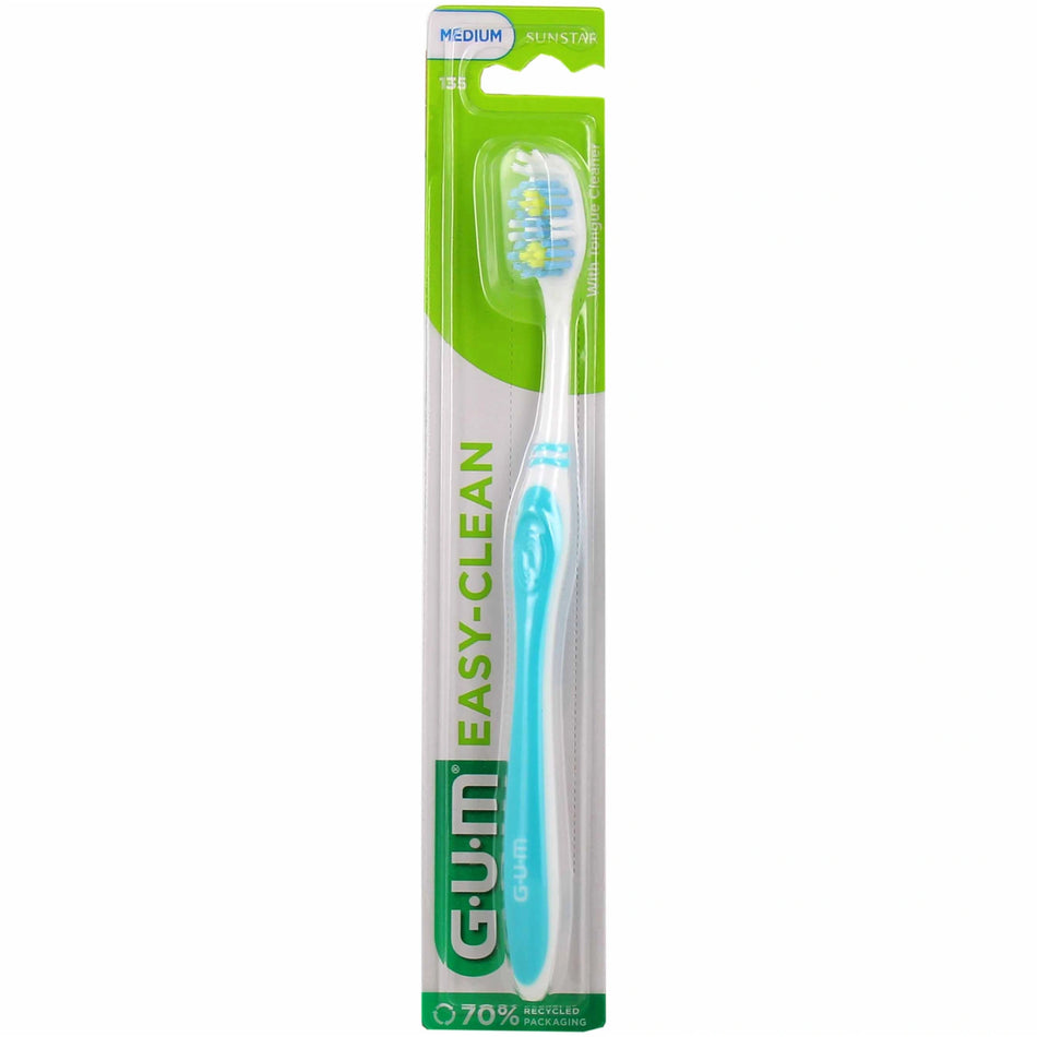GUM Easy Clean Brosse à Dents Medium