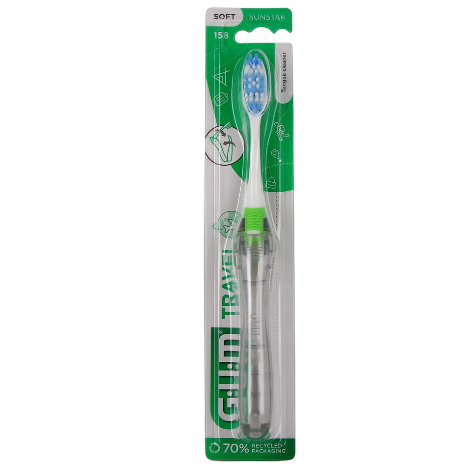 GUM Travel 153 Brosse à Dents de Voyage
