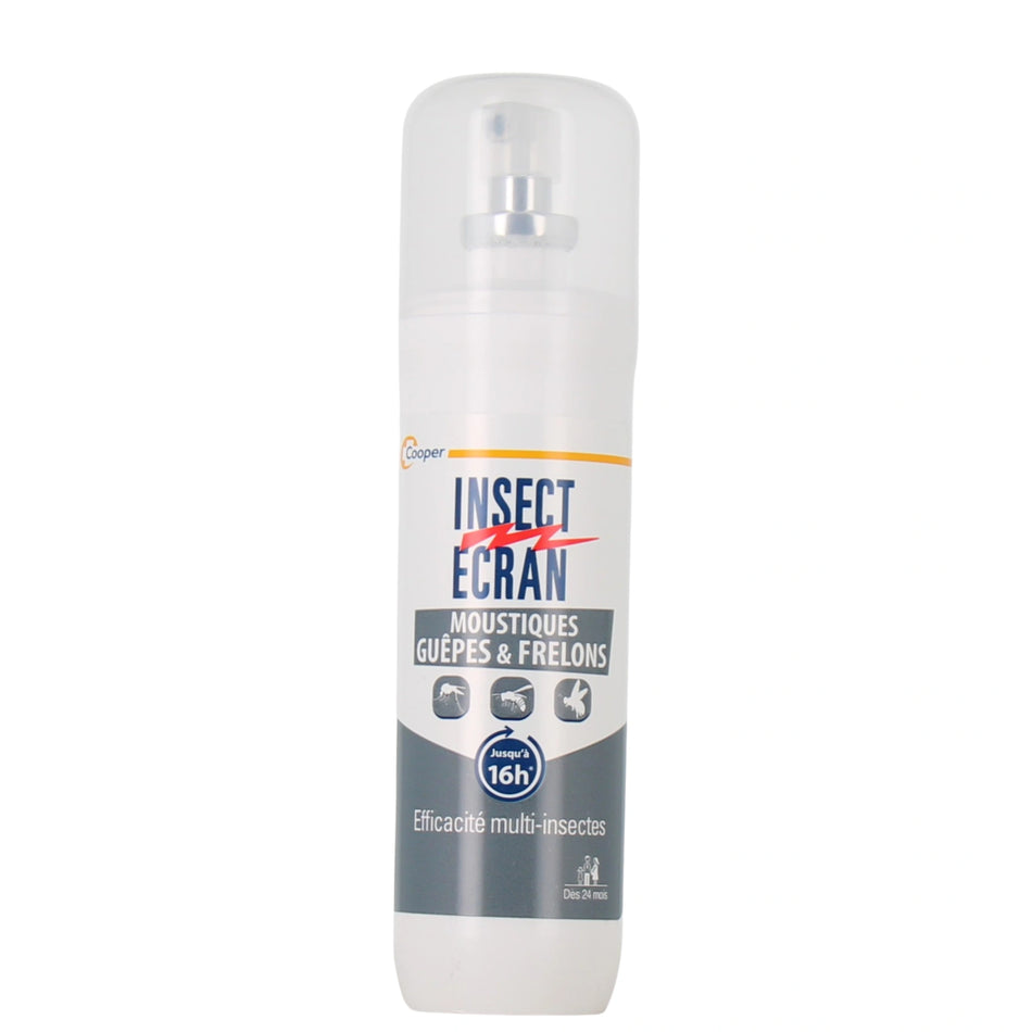 Insect Écran Répulsif Moustiques, Guêpes et Frelons – 100 ml