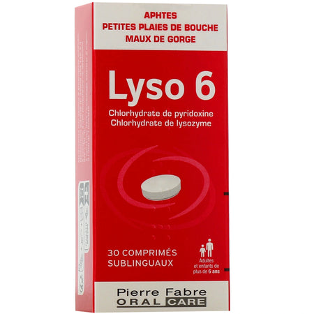 Lyso 6 – 30 comprimés à sucer