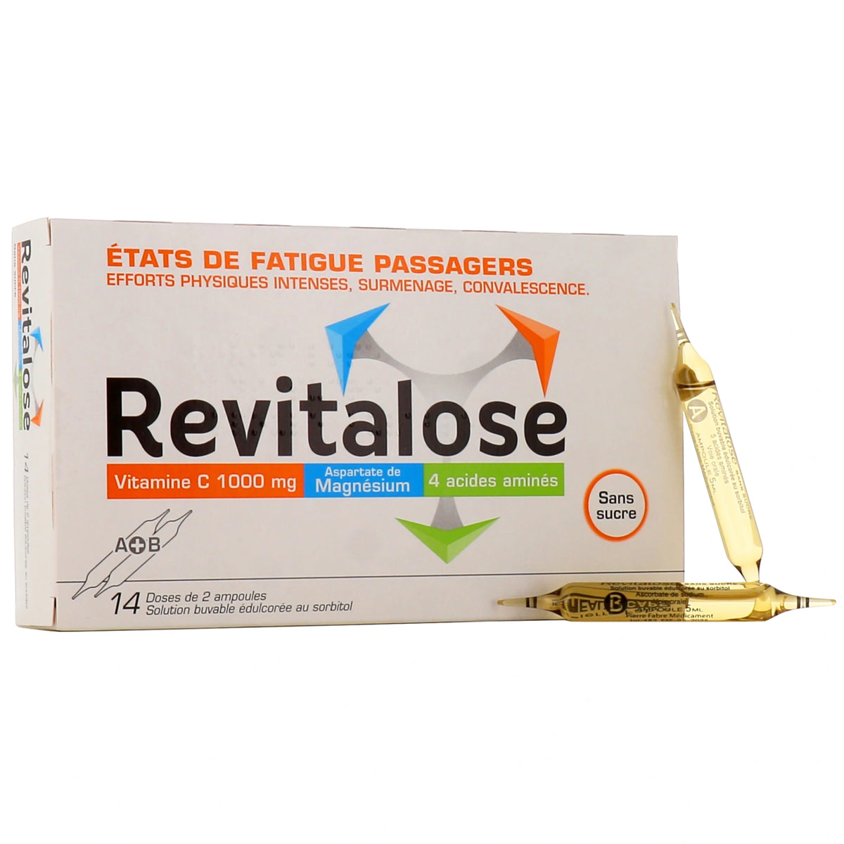 Revitalose – 14 ampoules buvables
