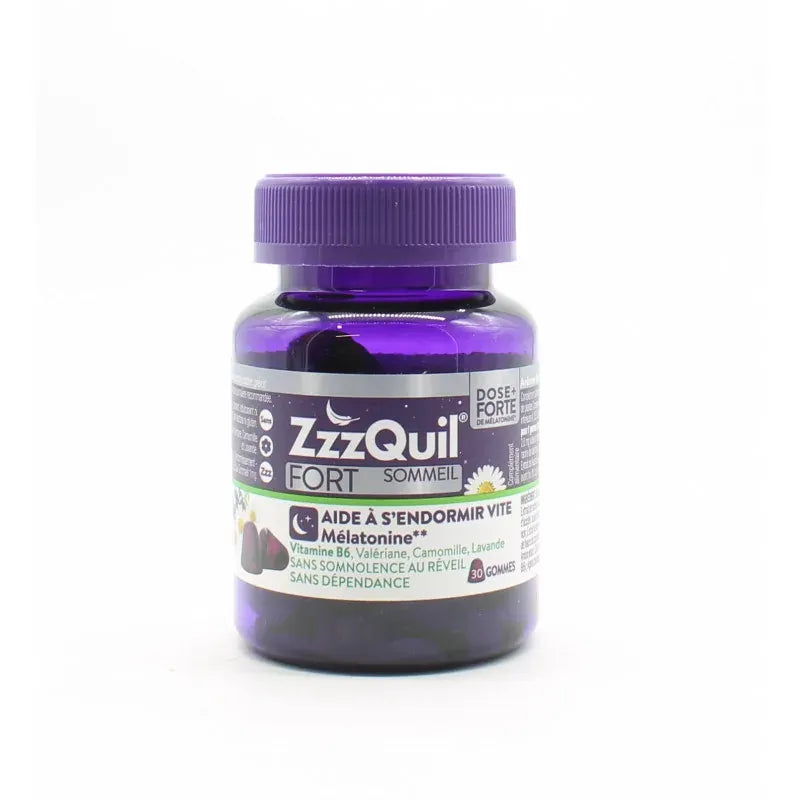 ZzzQuil Fort Sommeil Fruits des Bois Gommes x30
